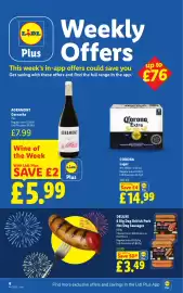 Lidl leaflet week 44 Page 6: Deluxe big dog british pork hot dog sausages €3,49, Agramont garnacha €5,99