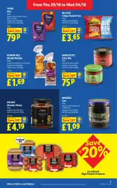 Lidl leaflet week 44 Page 7: McCain crispy french fries €3,65, Maribel jam €1,09