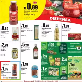 Volantino Sì con te Pagina 16: ZeroOlio Ponti €2,29, Olio extra vergine Colline D'Argento Coricelli €5,29