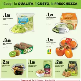 Volantino Sì con te Pagina 3: Chips di verdure €2,99, Noci di romagna €2,99