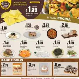 Volantino Sì con te Pagina 7: Filetti marinati di pesce azzurro Medusa €1,99, Cotolette alla milanese €1,89