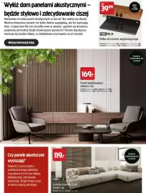 Jula gazetka Strona 58: Półka do panelu wygłuszającego Fibrotech €39,99, Lamela ścienna FIBROTECH €119,00