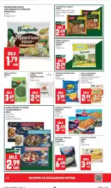 Volantino Panorama Pagina 10: Minestrone Ricco Bonduelle €1,79, Filetti di Merluzzo d'Alaska Noriberica €6,49