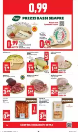 Volantino Panorama Pagina 14: Asiago Dop Fresco Riserva Tesori dell'Arca €1,19, Bresaola della Valtellina IGP €3,49