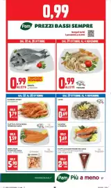 Volantino Panorama Pagina 17: Filetti acciughe Tesori dell'Arca €2,90, Filetto di trota iridea Tesori dell'Arca €1,59