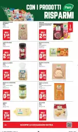 Volantino Panorama Pagina 22: Piadina classica Pam €0,99, Nettare albicocca Pam €0,89