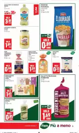 Volantino Panorama Pagina 3: Pop Corn Salati Pam €0,55, Semplicissimi crackers Doria €1,65
