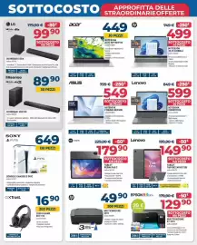 Volantino Sinergy Pagina 3: SOTTOCOSTO LG Dolby dts AUDIO 179,90 € -80€ 9990 SOTTOCOSTO acer AMD 100 PEZZI RYZEN 5000 SERIES