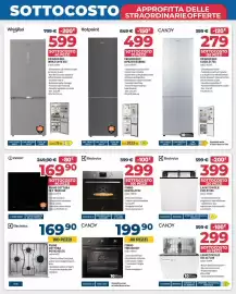 Volantino Sinergy Pagina 5: SOTTOCOSTO Whirlpool 799 € -200€ Hotpoint 599 SOTTOCOSTO 40 PEZZI FRIGORIFERO WHK2 6493 X5E