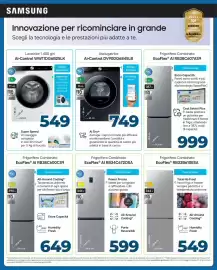 Volantino Sinergy Pagina 9: 203 cm AI SAMSUNG Innovazione per ricominciare in grande Scegli la tecnologia e le prestazioni