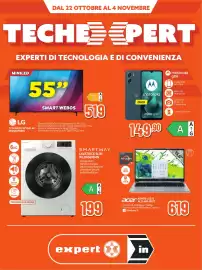 Volantino Extracoop | Techexpert Pagina 1: LG TV MINILED 55"UHD 4K €519,00, Motorola g06 €149,90