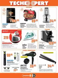 Volantino Extracoop Pagina 4: Fornetto elettrico pizza delizia Ferrari €89,90, Philips friggitrice ad aria €169,90