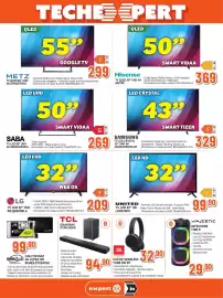 Volantino Extracoop | Techexpert Pagina 5: United TV LED 32" HD €99,90, SABA TV LED 50" UHD 4k €269,00