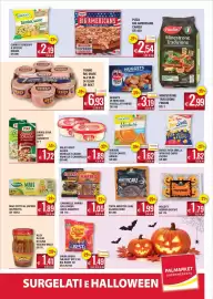Volantino Palmarket Pagina 6: Caramelle Haribo Halloween gusti assortiti €1,05, Chupa Chups The Best Off €1,49
