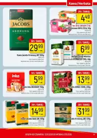 Delikatesy Piotruś Pan gazetka tydzień 43 Strona 13: Herbata JONES €13,99, Kawa Inka BIOGRAM €5,99