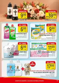 Delikatesy Piotruś Pan gazetka tydzień 43 Strona 19: Ręcznik Mega Jumbo FOXY €9,99, Mydło w płynie APART €6,99