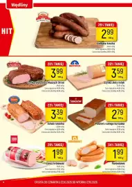 Delikatesy Piotruś Pan gazetka tydzień 43 Strona 4: Szynek wędzona z Naszych Stron Taurus €3,99, Schab rzeźnika €3,39
