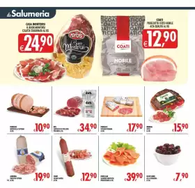 Volantino Deco Maxistore Pagina 14: Coati Salame Napoli €12,90, Salmone norvegese €39,90