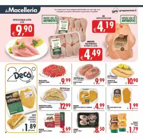 Volantino Deco Maxistore Pagina 16: Amadori Cordon Bleu Prosciutto e Formaggio €4,99, AIA Sottilissime panate di pollo €1,99