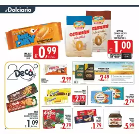 Volantino Deco Maxistore Pagina 22: Kellogg's Coco Pops Palline €2,79, Divella ottimini biscotti €1,00