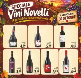 Volantino Deco Maxistore Pagina 26: Vino Novello €4,69, Madaudo Vino Novello Terre Siciliane €2,69
