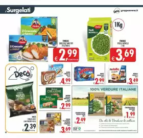 Volantino Deco Maxistore Pagina 29: Maxibon mini classic Nestlé €2,99, Frosta Spicy Nuggets €3,69