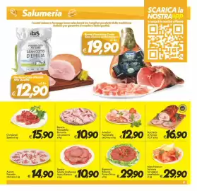 Volantino Iper Super Conveniente Pagina 11: Beretta Mortadella Bonomia €10,90, Amadori Pagnottella tacchino €12,90