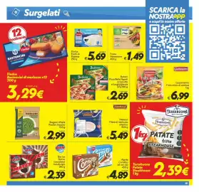 Volantino Iper Super Conveniente Pagina 15: Marazur Filetti di merluzzo atlantico €5,49, Buitoni Pizza Bella Napoli €2,69