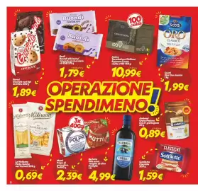 Volantino Iper Super Conveniente Pagina 2: Bauli Buondì albicocca €1,79, Antica Torrefazione Siciliana Espresso Crema €10,99