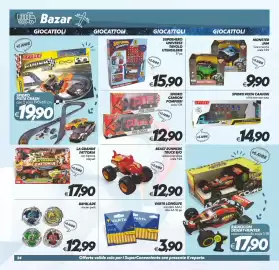 Volantino Iper Super Conveniente Pagina 24: Superhero Universe Tavolo Utensilerie €15,90, Beast Runners Truck B/O €12,90