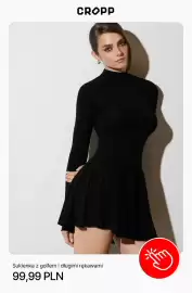 Cropp gazetka tydzień 43 Strona 11: Sukienka z golfem i długimi rękawami Cropp €99,99