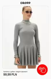 Cropp gazetka tydzień 43 Strona 5: Sukienka z golfem i długimi rękawami Cropp €99,99