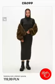 Cropp gazetka tydzień 43 Strona 9: Sukienka midi z efektem sprania Cropp €119,99