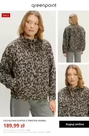 Greenpoint gazetka tydzień 43 Strona 11: Casualowa kurtka z printem animal Greenpoint €189,99