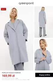 Greenpoint gazetka tydzień 43 Strona 7: Popielaty płaszcz oversize Greenpoint €169,99