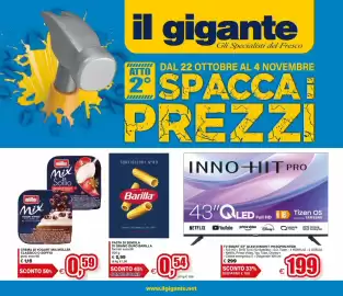 Volantino Il Gigante Pagina 1: Crema di yogurt mix Müller €0,59