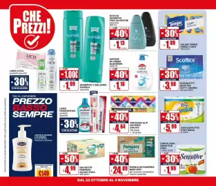 Volantino Il Gigante Pagina 14: Proteggi slip Nuvenia Dailies €4,64, Salviette Pampers Acqua Pura €4,99