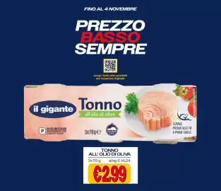 Volantino Il Gigante Pagina 21: Il gigante Tonno all'olio di oliva €2,99