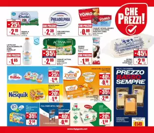 Volantino Il Gigante Pagina 23: Yogurt Yomo €0,89, LC1 con Probiotico Nestlé €2,59