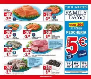 Volantino Il Gigante Pagina 27: Branzino eviscerato €1,79, Cuore di filetto di salmone €3,59