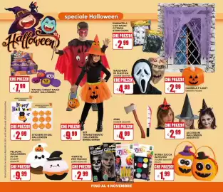 Volantino Il Gigante Pagina 32: Stickers in gel Halloween assortiti €2,99, Peluche Halloween €9,99