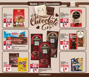 Volantino Il Gigante Pagina 35: Tavoletta di cioccolato Novi €2,96, Pocket Coffee €1,99