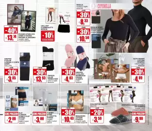 Volantino Il Gigante Pagina 39: T-shirt uomo Felixman €3,00, Slip o boxer uomo e slip donna €2,00
