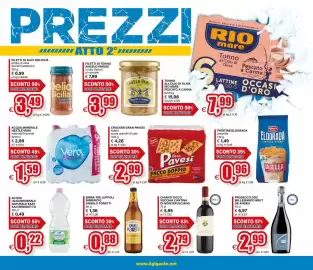 Volantino Il Gigante Pagina 5: Acqua minerale Nestlé Vera naturale/frizzante €1,59, Cracker gran pavesi salati €2,99