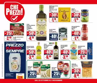 Volantino Il Gigante Pagina 8: Olio extra vergine di oliva Aulus €6,99, Snacks Gecchele gusti assortiti €0,99
