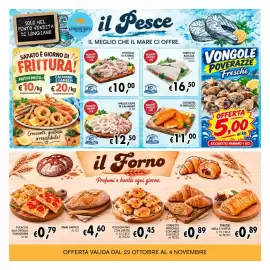 Volantino èccoMI Pagina 10: Filetto di baccalà dissalato €16,50, Cotoletta di merluzzo €11,00