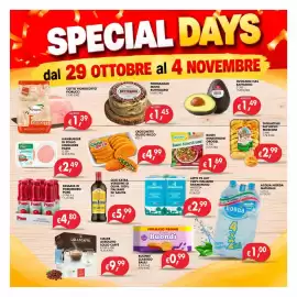 Volantino èccoMI Pagina 3: Passata di pomodoro Pomi €4,80, Olio extra vergine di oliva Desantis €5,99