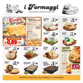 Volantino èccoMI Pagina 8: Caciotta capra frescolat €1,89, Cipolle alla brace Ortoconserviera €1,99