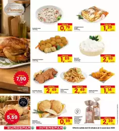 Volantino Eurospar Pagina 10: Insalata russa €0,79, Polpette di verdure €1,69