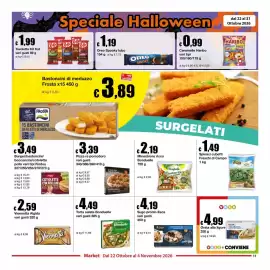 Volantino Sì con te Market Pagina 11: Pizza re pomodoro €3,39, Torta salata Bonduelle €4,49
